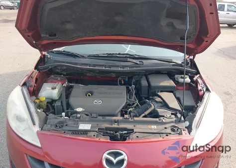 2014 Mazda Mazda5 Grand Touring из США, поврежденный, VIN JM1CW2DL7E0166678